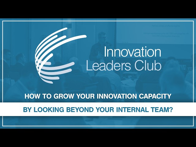 How to grow your innovation capacity by looking beyond your internal team?