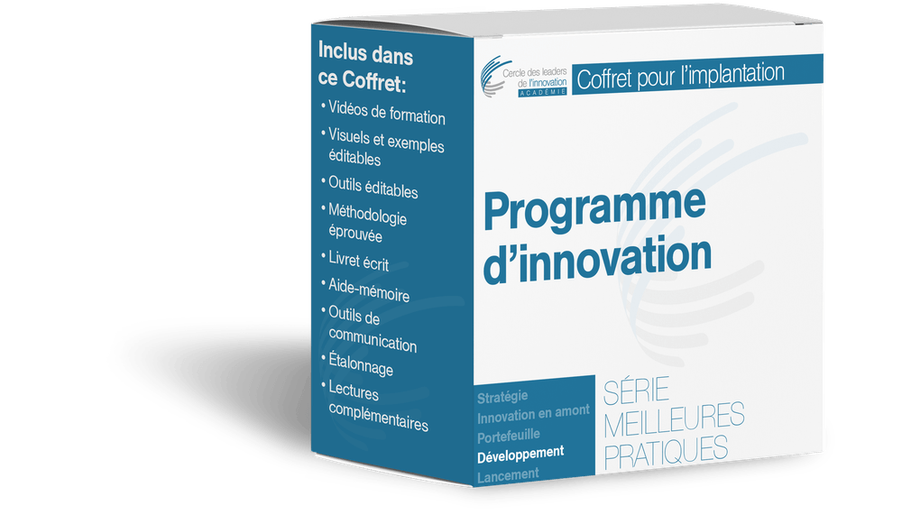 Coffret pour l'implantation - Programme d'innovation